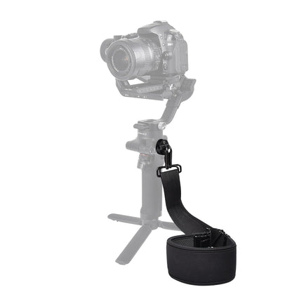 Correa STARTRC Engrosamiento Alivio del estrés para el cuello Cordón Hebilla de cuerda para colgar para DJI RSC 2 (Negro)