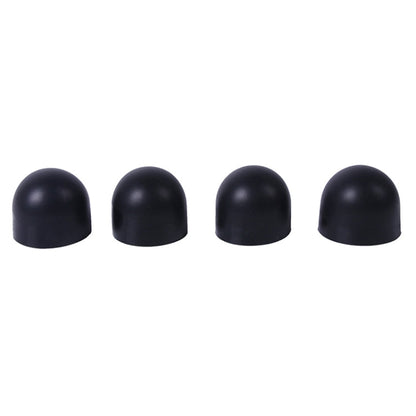 CUBIERTAS DE PROTECTORES DE MOTOR Sunnylife FV-Q9308 4 PCS PROTECTOR DE CAP DE SILICONAS (Negro) — imagen 2