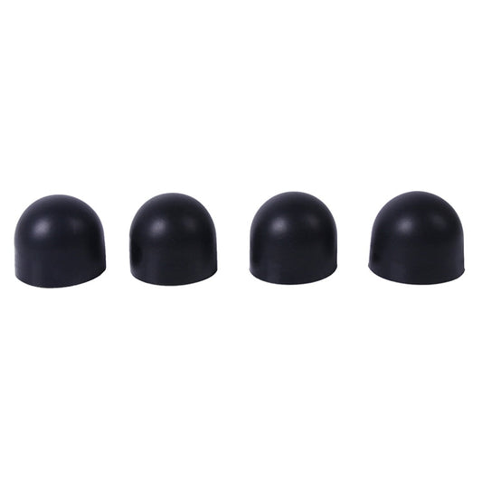 CUBIERTAS DE PROTECTORES DE MOTOR Sunnylife FV-Q9308 4 PCS PROTECTOR DE CAP DE SILICONAS (Negro) — imagen 2