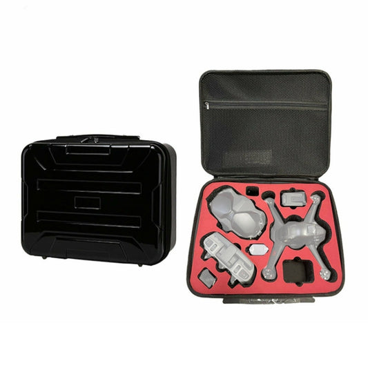 Bolsa de almacenamiento Caja fuerte portátil que lleva la caja de almacenamiento de viaje a prueba de agua (Negro)