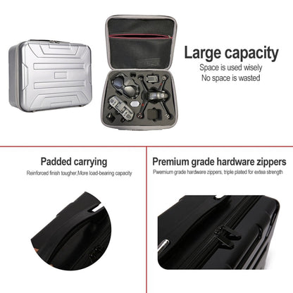 Bolsa de almacenamiento Caja fuerte portátil que lleva la caja de almacenamiento de viaje a prueba de agua (Negro) — imagen 7