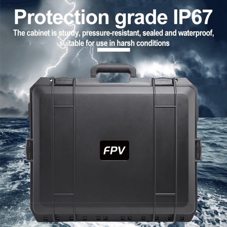 Estuche FPV a prueba de explosiones a prueba de explosiones, caja de almacenamiento portátil, bolsa de transporte, sin desmo…