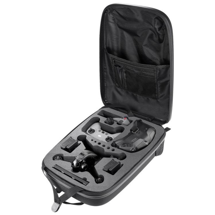 Mochila impermeable Hombro Tortuga Caja de almacenamiento Bolsa de viaje al Air libre (gris metálico) para DJI Air — imagen 5