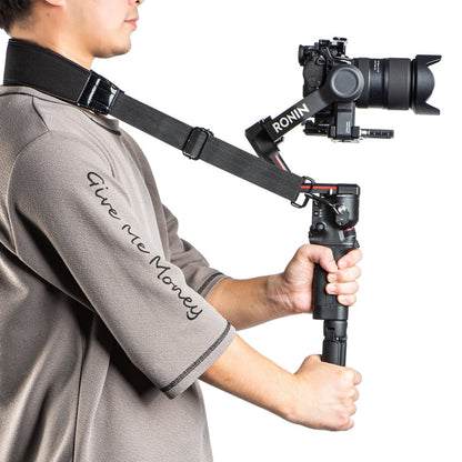 Correa STARTRC Engrosamiento para el cuello para aliviar el estrés para DJI RS 3 Pro (Negro) — imagen 5