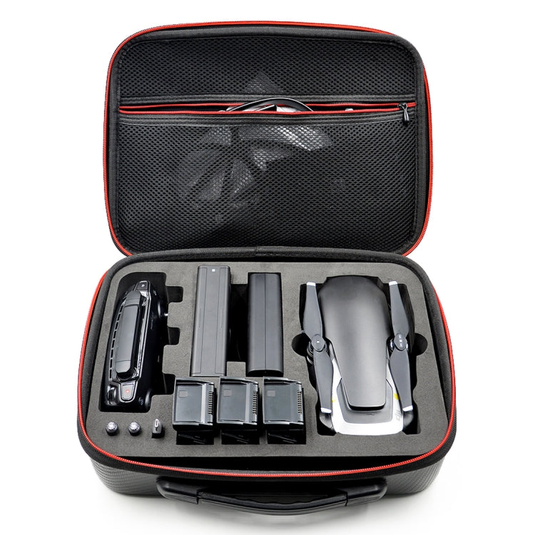 Estuche portátil impermeable PU EVA a prueba de golpes, tamaño: 29 cm x 21 cm x 11 cm para DJI Mavic Air (negro) — imagen 4