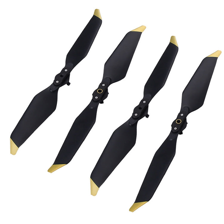 Hélices 2 pares de 8331 de reducción de ruido de liberación rápida CW / CCW para DJI Mavic Pro (Gold) — imagen 2