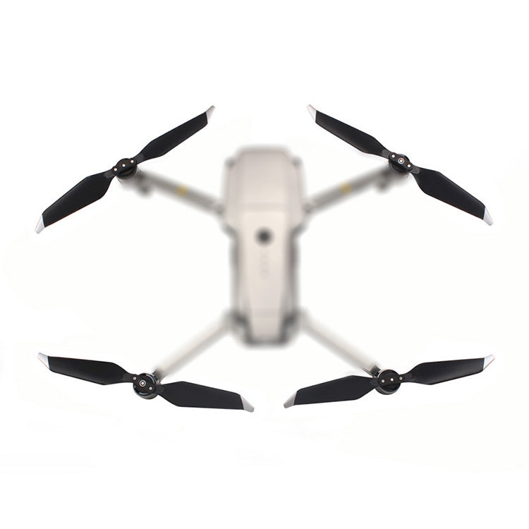 Hélices 2 pares de 8331 de reducción de ruido de liberación rápida CW / CCW para DJI Mavic Pro (plateado)