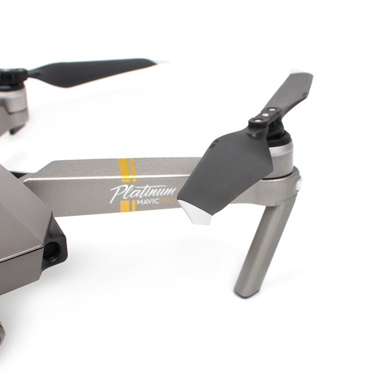 Hélices 2 pares de 8331 de reducción de ruido de liberación rápida CW / CCW para DJI Mavic Pro (plateado) — imagen 5