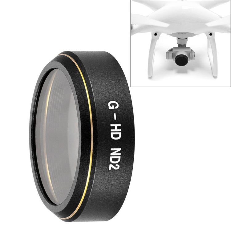 Filtro de lente ND gris HD Dron