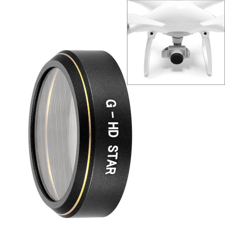Filtro de lente de 6 puntos HD Dron Star Effect