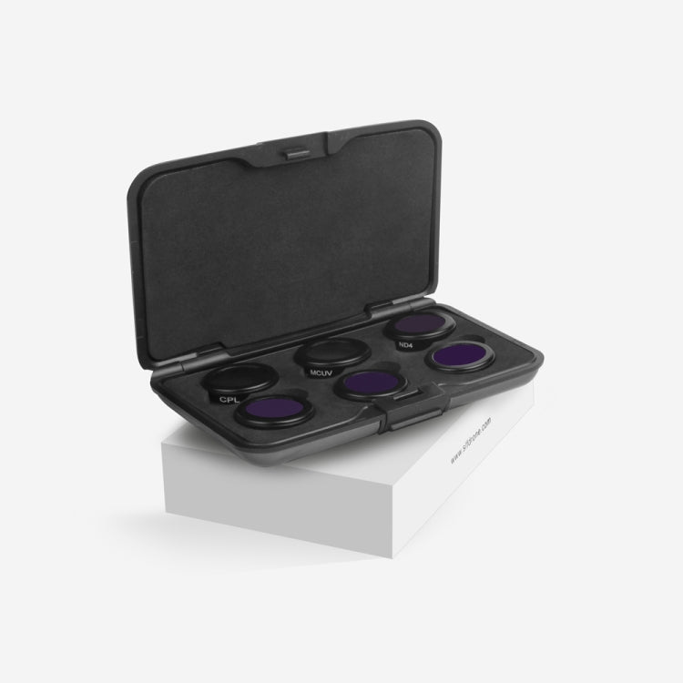 Kit de filtro de lente Sunnylife 6 en 1 HD MCUV + CPL + ND4 + ND8 + ND16 + ND32 para DJI Mavic 2 — imagen 4