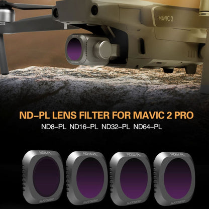 Filtro de lente Sunnylife M2P-FI538 ND8-PL + ND16-PL + ND32-PL + ND64-PL ND-PL para DJI Mavic 2 Pro — imagen 3