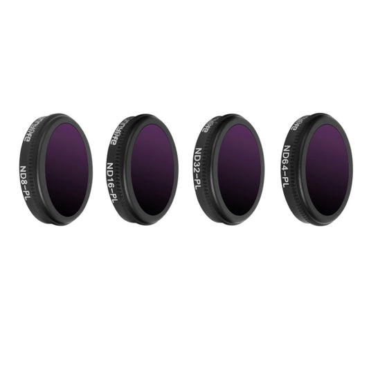 Filtro de lente Sunnylife M2Z-FI288 ND8-PL + ND16-PL + ND32-PL + ND64-PL ND-PL para DJI Mavic 2