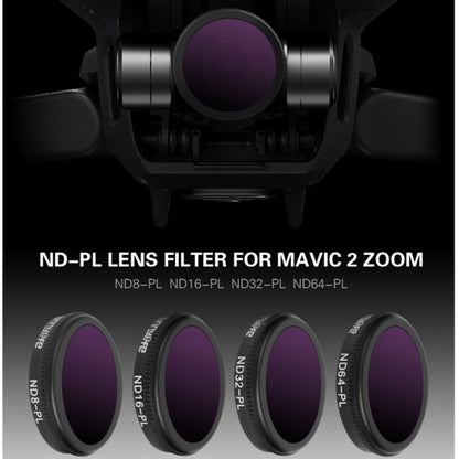 Filtro de lente Sunnylife M2Z-FI288 ND8-PL + ND16-PL + ND32-PL + ND64-PL ND-PL para DJI Mavic 2 — imagen 3