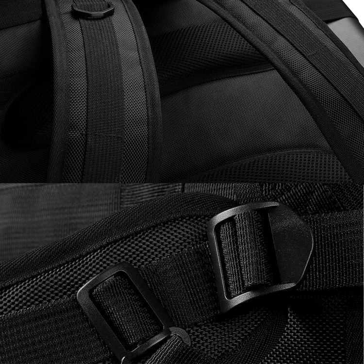 Correa Cinturón con para mochila y hombro de viaje, tamaño: 42.0 x 43.0cm (negro) — imagen 11