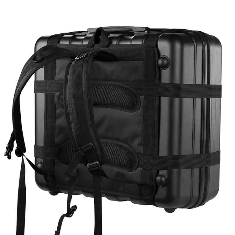Correa Cinturón con para mochila y hombro de viaje, tamaño: 42.0 x 43.0cm (negro) — imagen 3