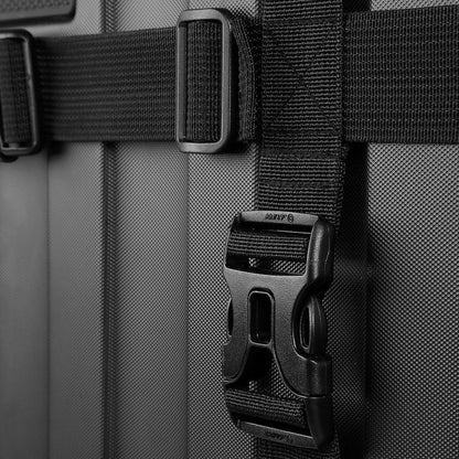 Correa Cinturón con para mochila y hombro de viaje, tamaño: 42.0 x 43.0cm (negro) — imagen 9