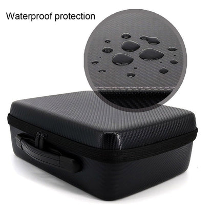 Estuche portátil impermeable PU EVA a prueba de golpes, tamaño: 29 cm x 21 cm x 11 cm (negro) — imagen 4