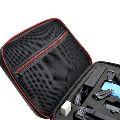 Estuche portátil impermeable PU EVA a prueba de golpes, tamaño: 29 cm x 21 cm x 11 cm (negro) — imagen 5