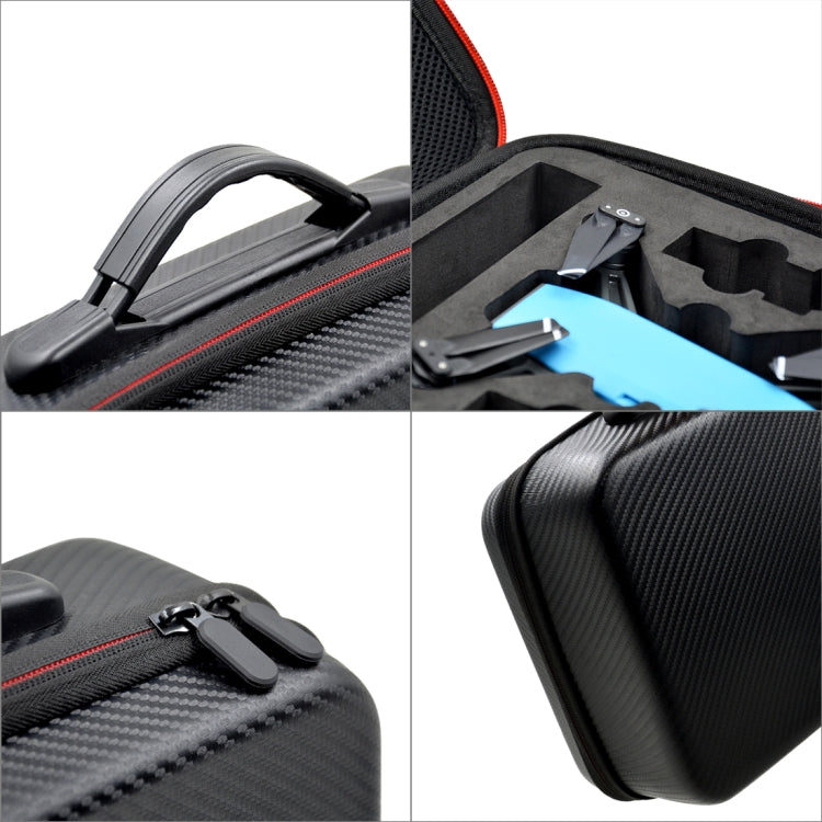 Estuche portátil impermeable PU EVA a prueba de golpes, tamaño: 29 cm x 21 cm x 11 cm (negro) — imagen 6