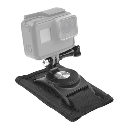 Soporte de mochila de hombro con correa de liberación rápida giratoria de 360 grados para GoPro Hero12 Black / Hero11/10/9/8…