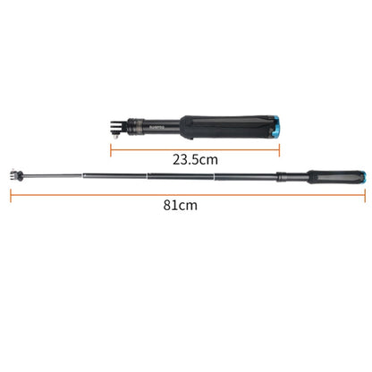 Soporte para trípode plegable portátil Selfie Monopod Stick para GoPro Hero12 Black / Hero11 /10/9/8/7/6/5, Insta360 Ace / A…