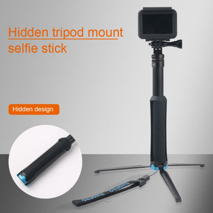 Soporte para trípode plegable portátil Selfie Monopod Stick para GoPro Hero12 Black / Hero11 /10/9/8/7/6/5, Insta360 Ace / A…