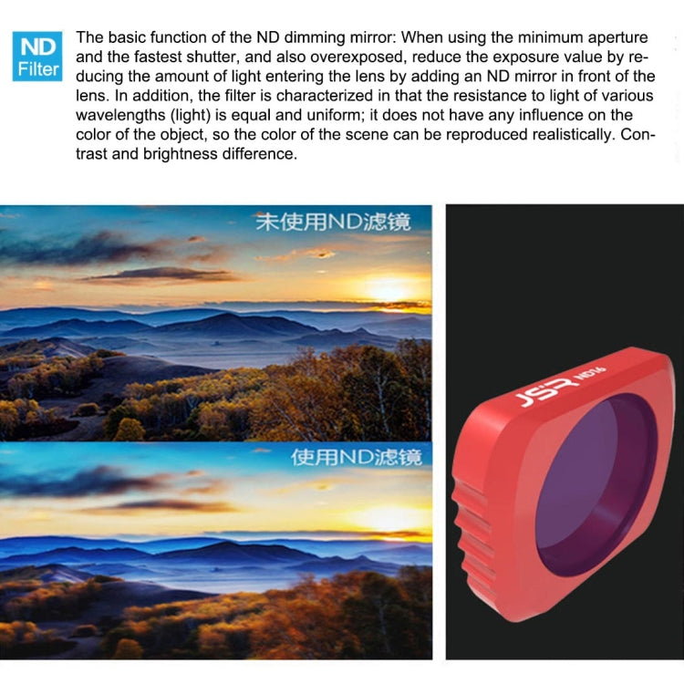 Filtro de lente 4 en 1 HD Slim ND8 & ND16 & CPL & ND32 & ND64 para DJI Osmo Pocket — imagen 8