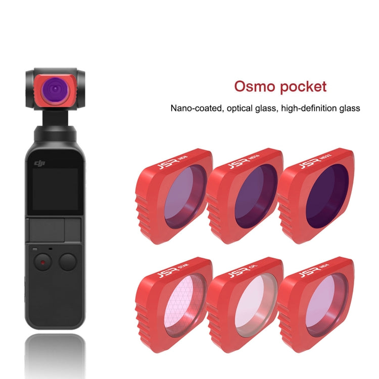 Filtro de lente 6 en 1 HD Slim ND4 & ND8 & ND16 & ND32 & CPL & ATSR para DJI Osmo Pocket — imagen 10