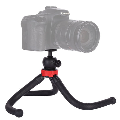 Soporte MZ305 Mini Octopus Flexible Tripod con cabeza de bola para cámaras SLR, Gopro Hero9 Negro / Hero8 Negro / 7/6/5/5 SE…