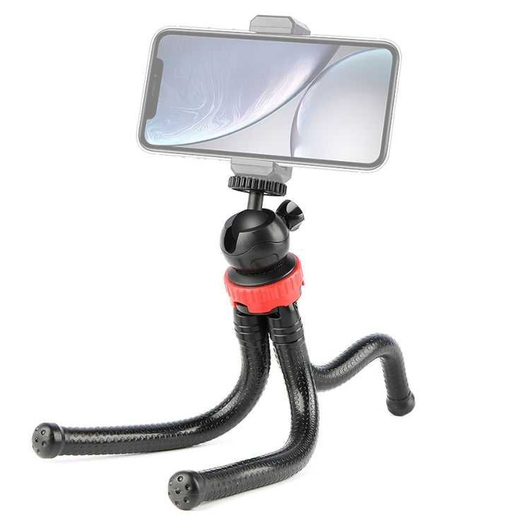 Soporte MZ305 Mini Octopus Flexible Tripod con cabeza de bola para cámaras SLR, Gopro Hero9 Negro / Hero8 Negro / 7/6/5/5 SE…