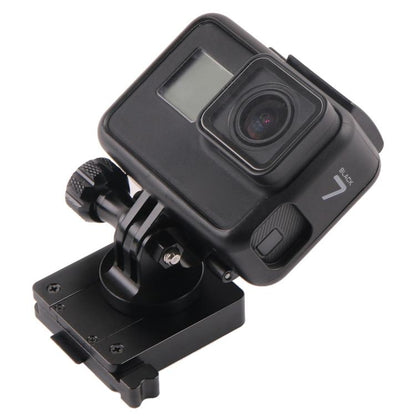 Soporte de aluminio GP244-B para GoPro Hero12 Black / Hero11 /10/9/8/7/6/5, Insta360 Ace/Ace Pro, y otras cámaras de acción……