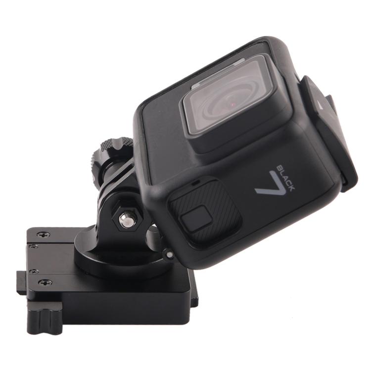 Soporte de aluminio GP244-B para GoPro Hero12 Black / Hero11 /10/9/8/7/6/5, Insta360 Ace/Ace Pro, y otras cámaras de acción……