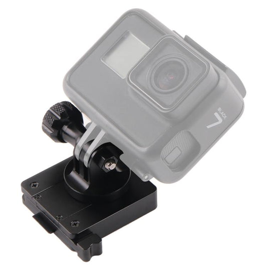 Soporte de aluminio GP244-B para GoPro Hero12 Black / Hero11 /10/9/8/7/6/5, Insta360 Ace/Ace Pro, y otras cámaras de acción…