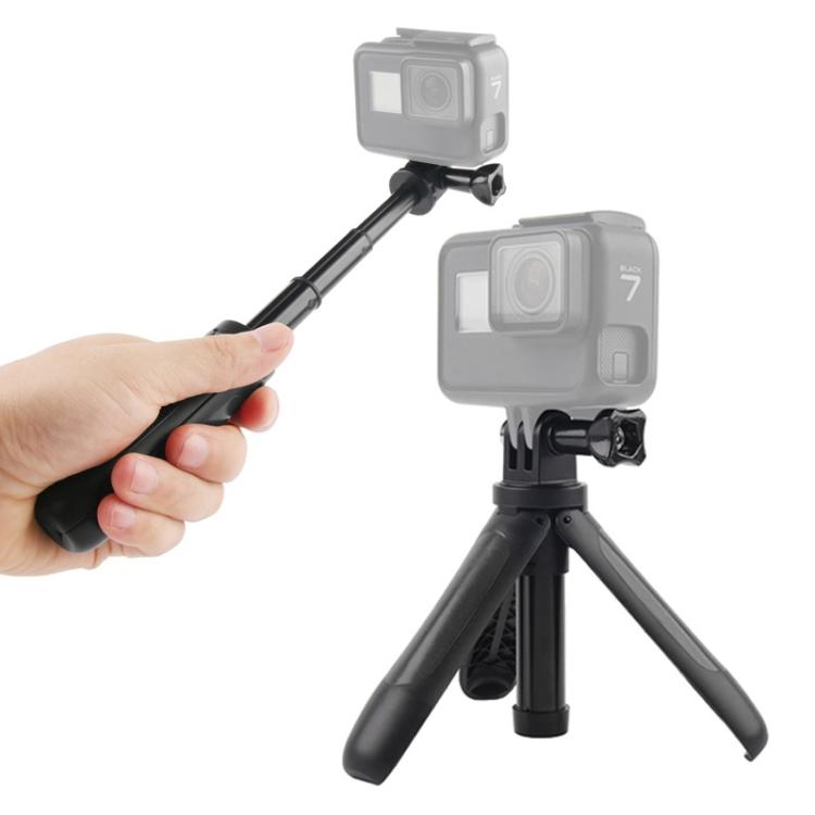 Trípode Mini fijo multifuncional GP446 para GoPro Hero12 Black / Hero11 /10/9/8/7/6/5, Insta360 Ace / Ace Pro, y otras cámar…