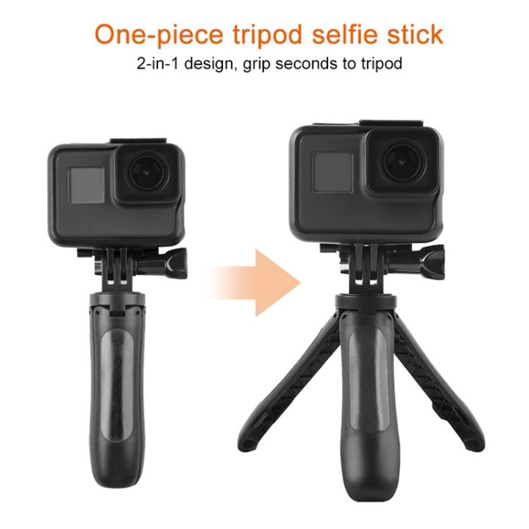 Trípode Mini fijo multifuncional GP446 para GoPro Hero12 Black / Hero11 /10/9/8/7/6/5, Insta360 Ace / Ace Pro, y otras cámar…