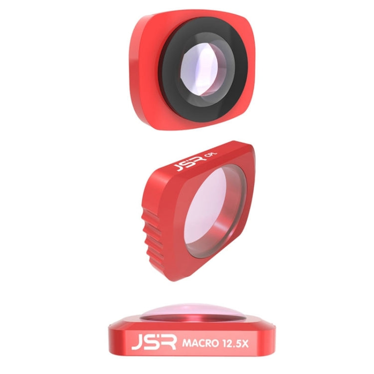 Lente JSR 3 en 1 CR súper gran angular Lente macro 12.5X + Juego de filtros de lente CPL para DJI Osmo Pocket