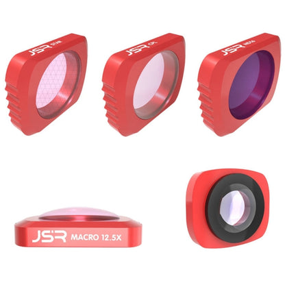Lente JSR 5 en 1 CR gran angular 12.5X Lente macro + Lente CPL + Juego de filtros de lente Star + ND16 para DJI Osmo Pocket…