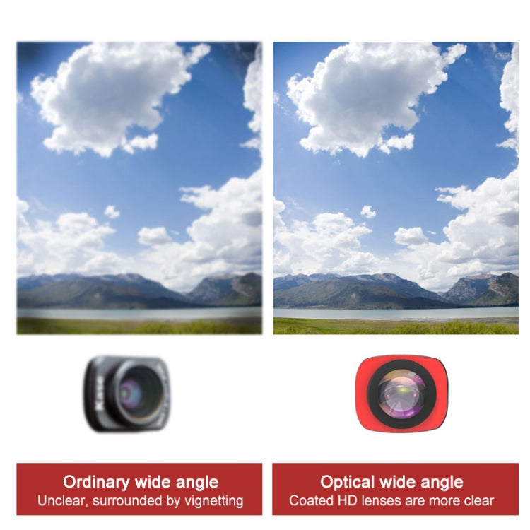 Lente JSR 5 en 1 CR gran angular 12.5X Lente macro + Lente CPL + Juego de filtros de lente Star + ND16 para DJI Osmo Pocket…