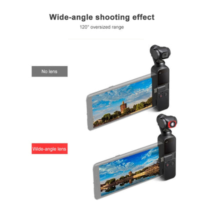 Lente JSR 5 en 1 CR gran angular 12.5X Lente macro + Lente CPL + Juego de filtros de lente Star + ND16 para DJI Osmo Pocket…