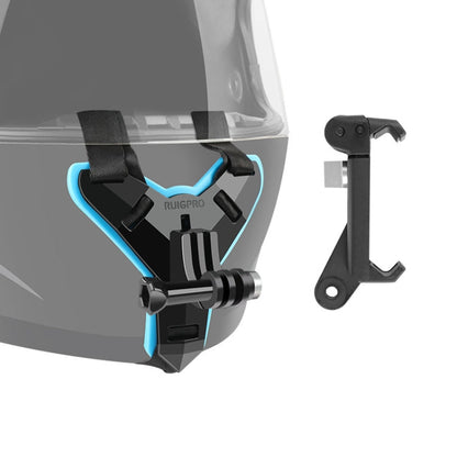 Soporte para cinturón de casco + soporte de abrazadera para teléfono para GoPro Hero12 Black / Hero11 /10/9/8/7/6/5, Insta36…