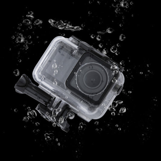 Estuche de buceo con carcasa impermeable subacuática de 45 m, con montaje básico y tornillo de hebilla para DJI Osmo Action