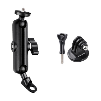 Soporte de montaje Biela de 9,0 cm Cabeza esférica de 20 mm Espejo retrovisor de motocicleta Orificio para tornillo fijo con…