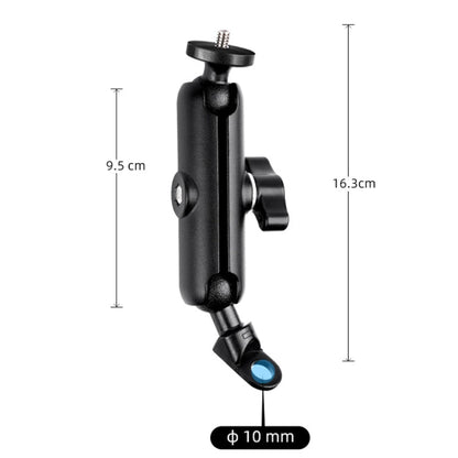 Soporte de montaje Biela de 9,0 cm Cabeza esférica de 20 mm Espejo retrovisor de motocicleta Orificio para tornillo fijo con…