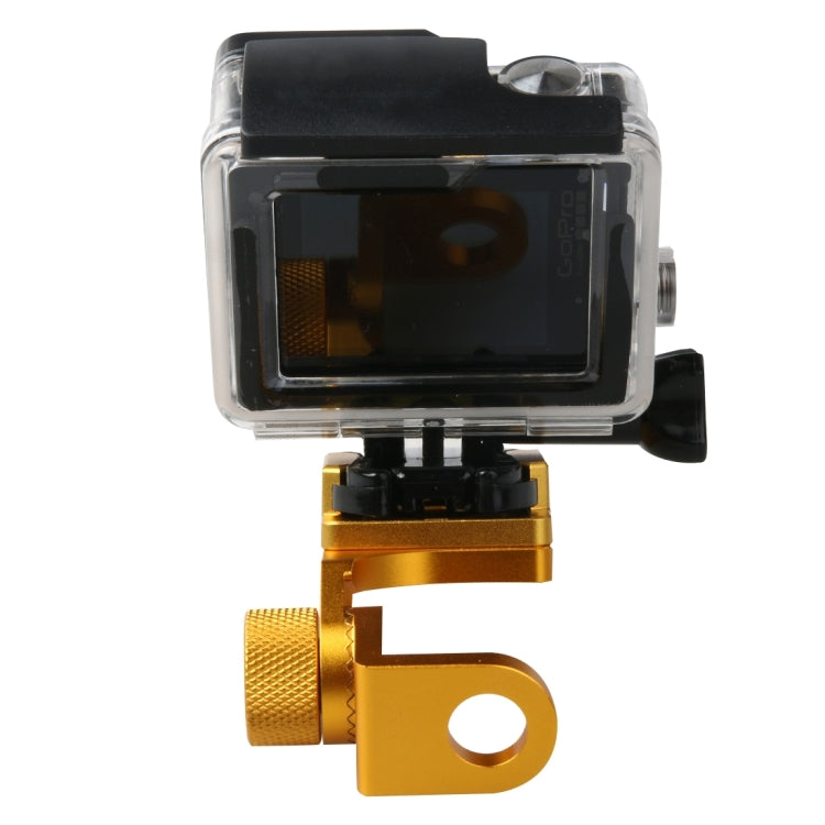 Soporte Espejo retrovisor de motocicleta fijo de aleación de aluminio CNC para GoPro Hero12 Black / Hero11 /10/9/8/7/6/5, In…
