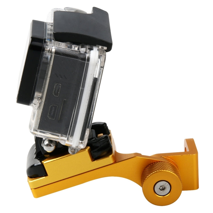 Soporte Espejo retrovisor de motocicleta fijo de aleación de aluminio CNC para GoPro Hero12 Black / Hero11 /10/9/8/7/6/5, In…