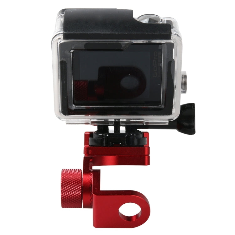 Soporte de soporte Espejo retrovisor de motocicleta CNC fijo de aleación de aluminio para GoPro Hero12 Black / Hero11 /10/9/…
