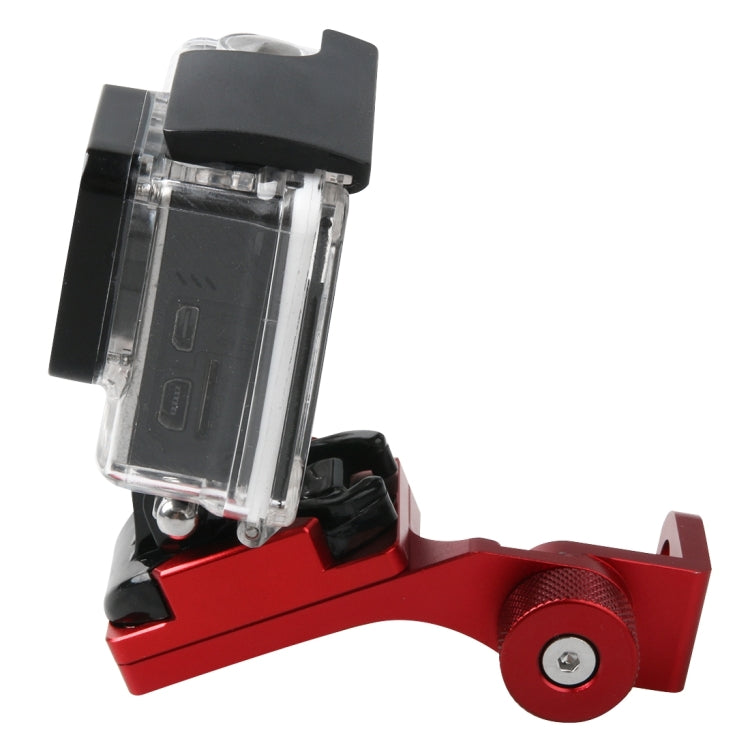 Soporte de soporte Espejo retrovisor de motocicleta CNC fijo de aleación de aluminio para GoPro Hero12 Black / Hero11 /10/9/…