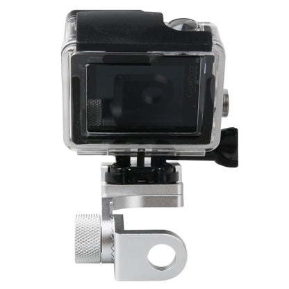 Soporte de soporte Espejo retrovisor de motocicleta CNC fijo de aleación de aluminio para GoPro Hero12 Black / Hero11 /10/9/…