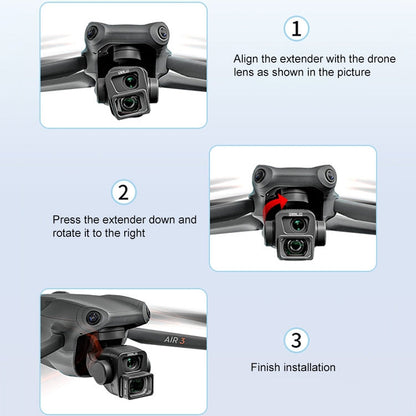 Filtro de lente Para gran angular STARTRC Dron para DJI Air 3 — imagen 13